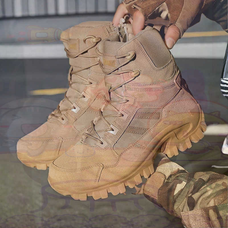 Formal Upper Wear Men - Tan Long Barrel Deadlift Casual Sneakers