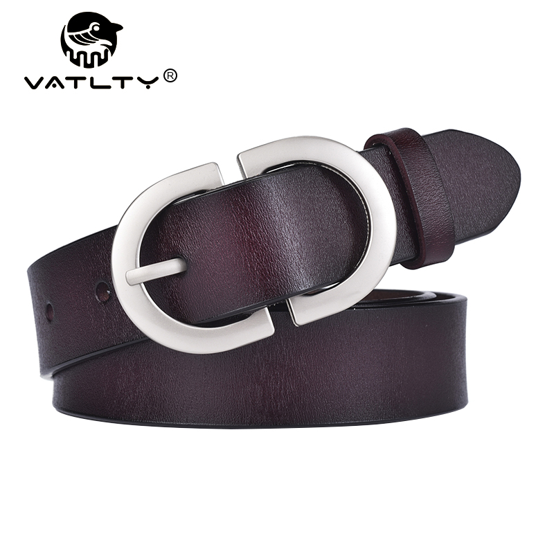 Formal Belt Leather Thin - VATLTY 2022 Nữ Dây Da 2.8Cm
