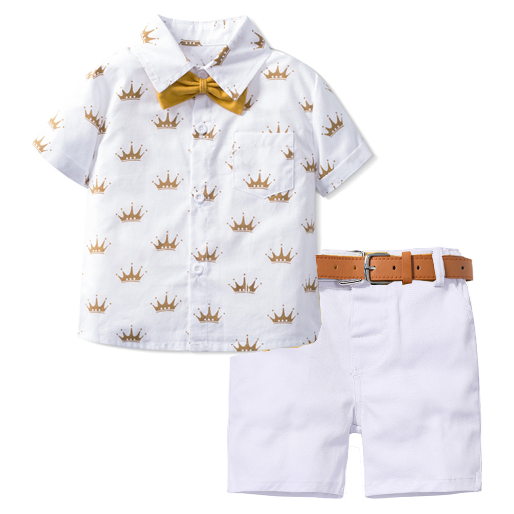 Formal Belt Leather Thin - Summer Kids Boys Formal Outfit Suit