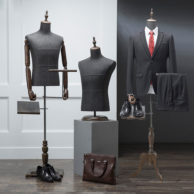 Formal Upper Wear Men - Male Suit Mannequin, Half Body Tuxedo