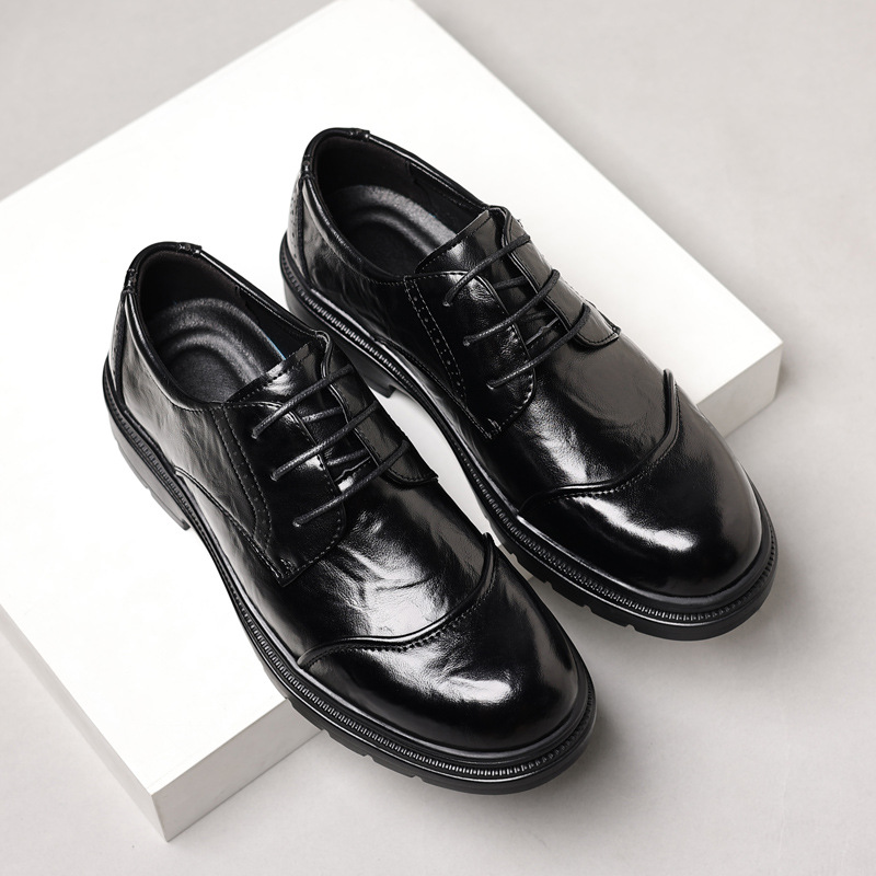 Men's leather shoes for casual - đánh giá và giá Men Formal Wear Office