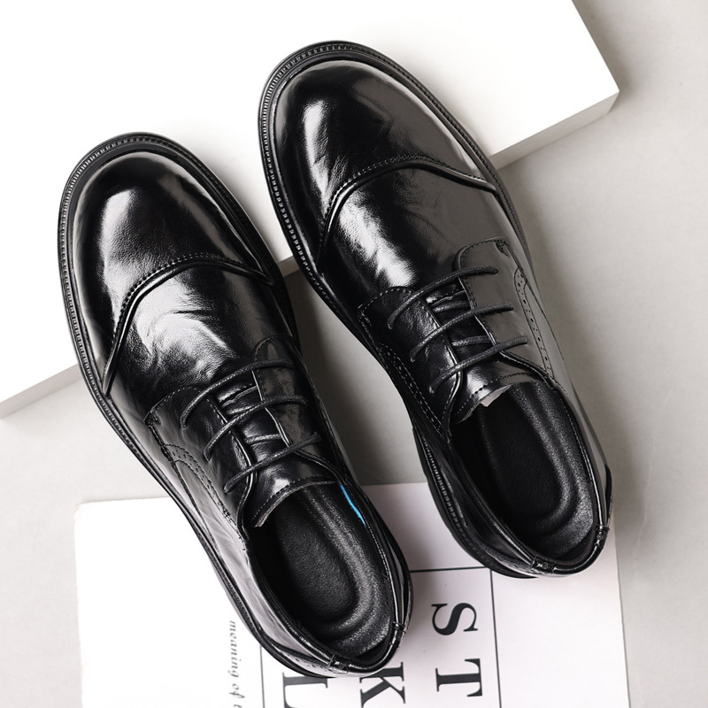 Men's leather shoes for casual - đánh giá và giá Men Formal Wear Office