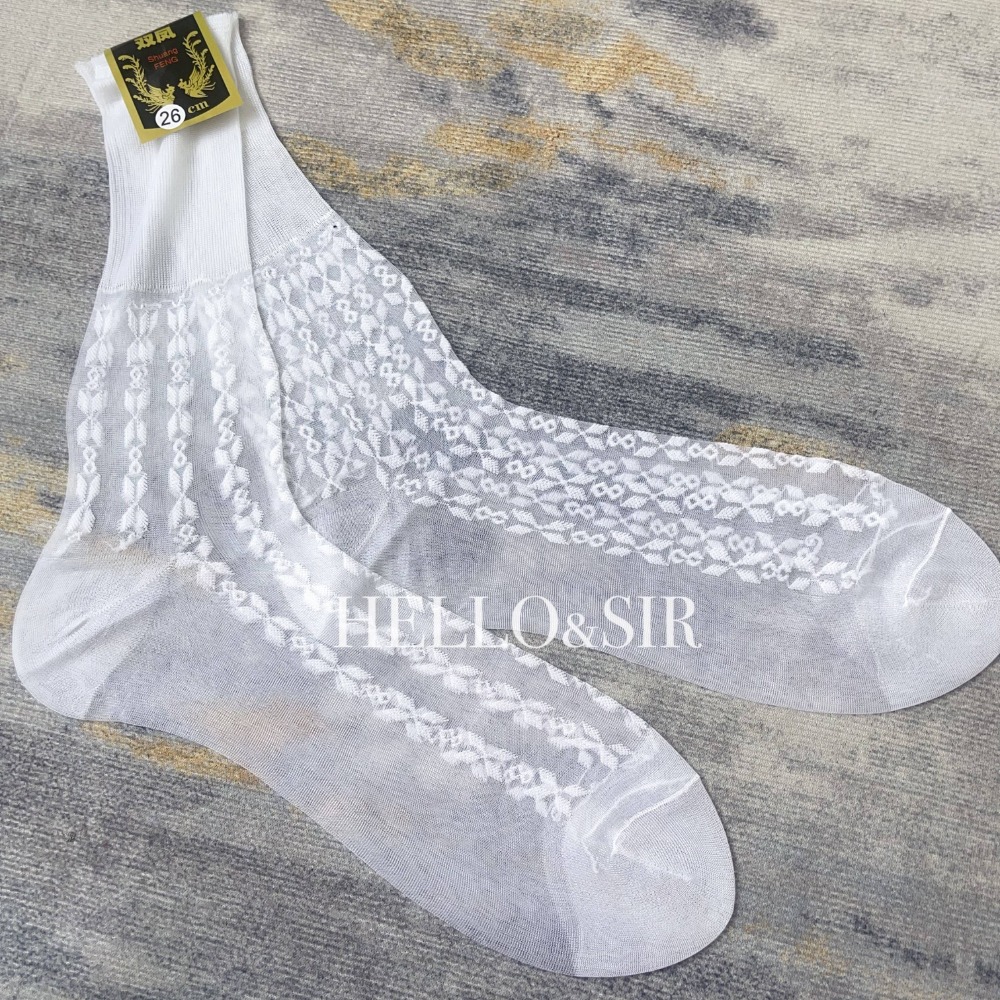 2025 Men Socks Retro Jacquard  - đánh giá và giá Men Formal Wear 2025