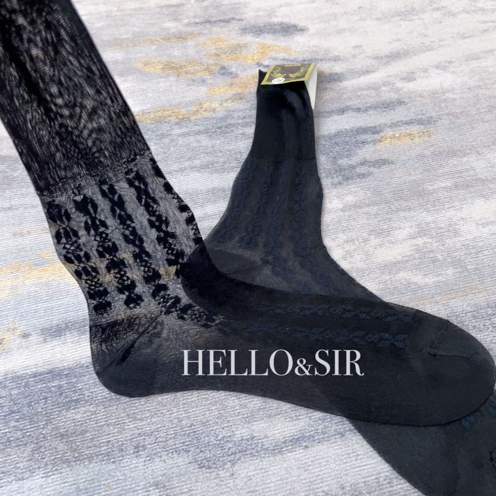 2025 Men Socks Retro Jacquard  - đánh giá và giá Men Formal Wear 2025