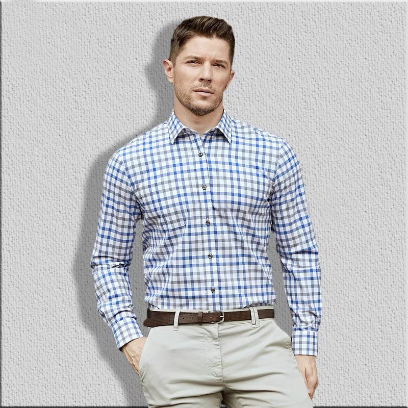 Men's long sleeve shirt pure c - đánh giá và giá Men Formal Wear For Summer