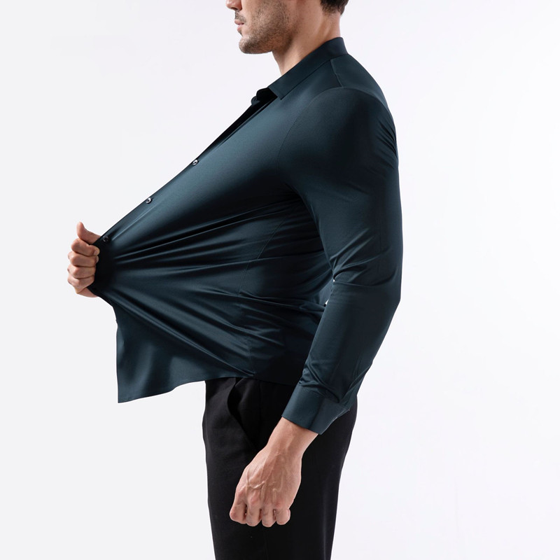 Premium Men's Ultra-Stretch Sh - đánh giá và giá Men Formal Wear 2025