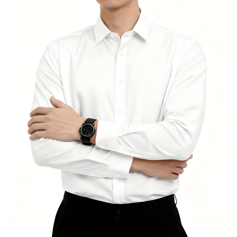 8XL Modal Long Sleeve Shirt fo - đánh giá và giá Men Formal Office Wear Shirts