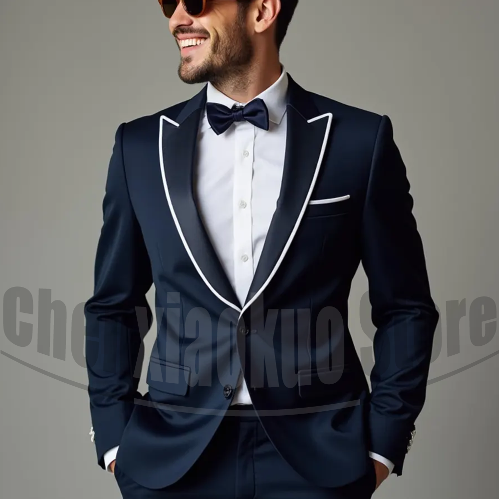 Men Suits Fashion Peak Lapel S - đánh giá và giá Men Formal Wear 2025