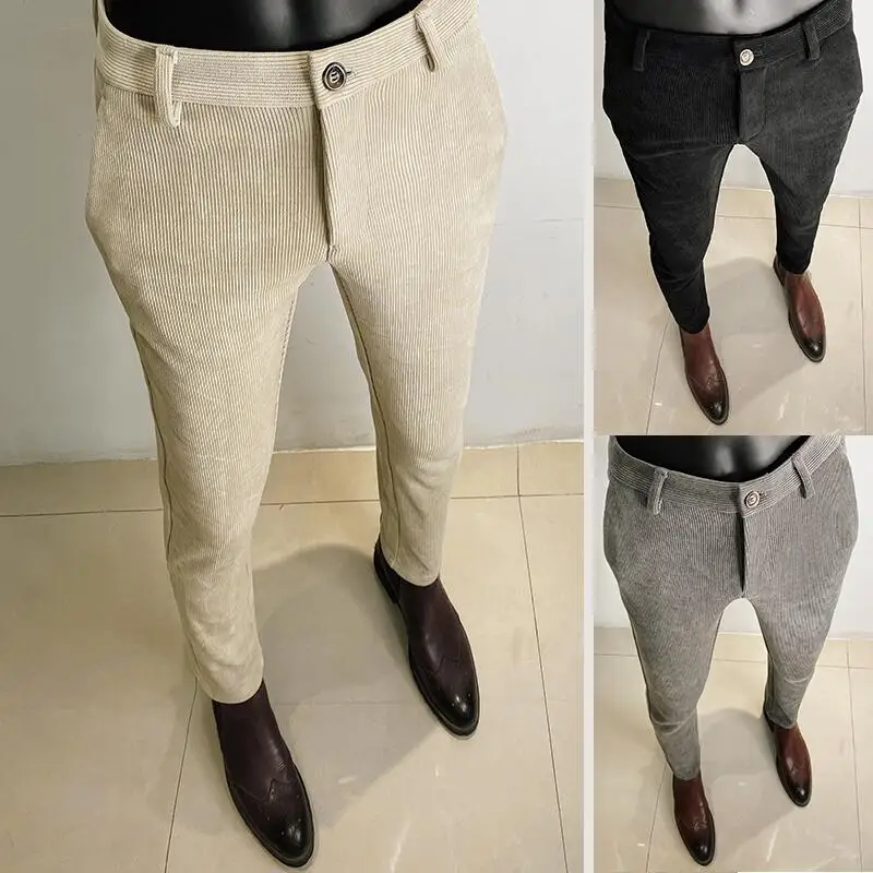 Autumn Winter Thickened Woolen - đánh giá và giá Men Formal Wear Office