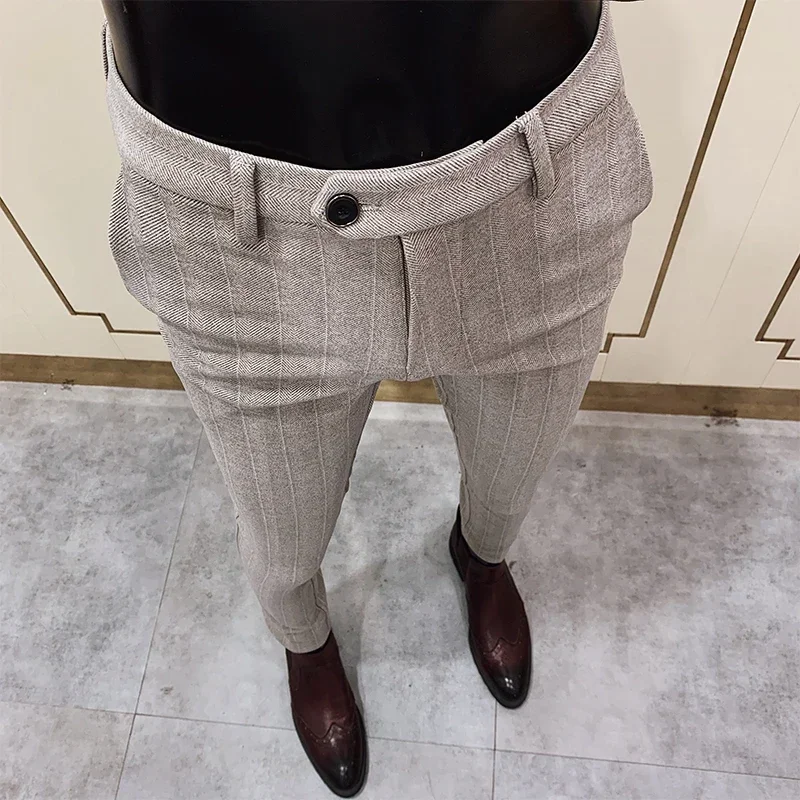 Autumn Winter Thickened Woolen - đánh giá và giá Men Formal Wear Office