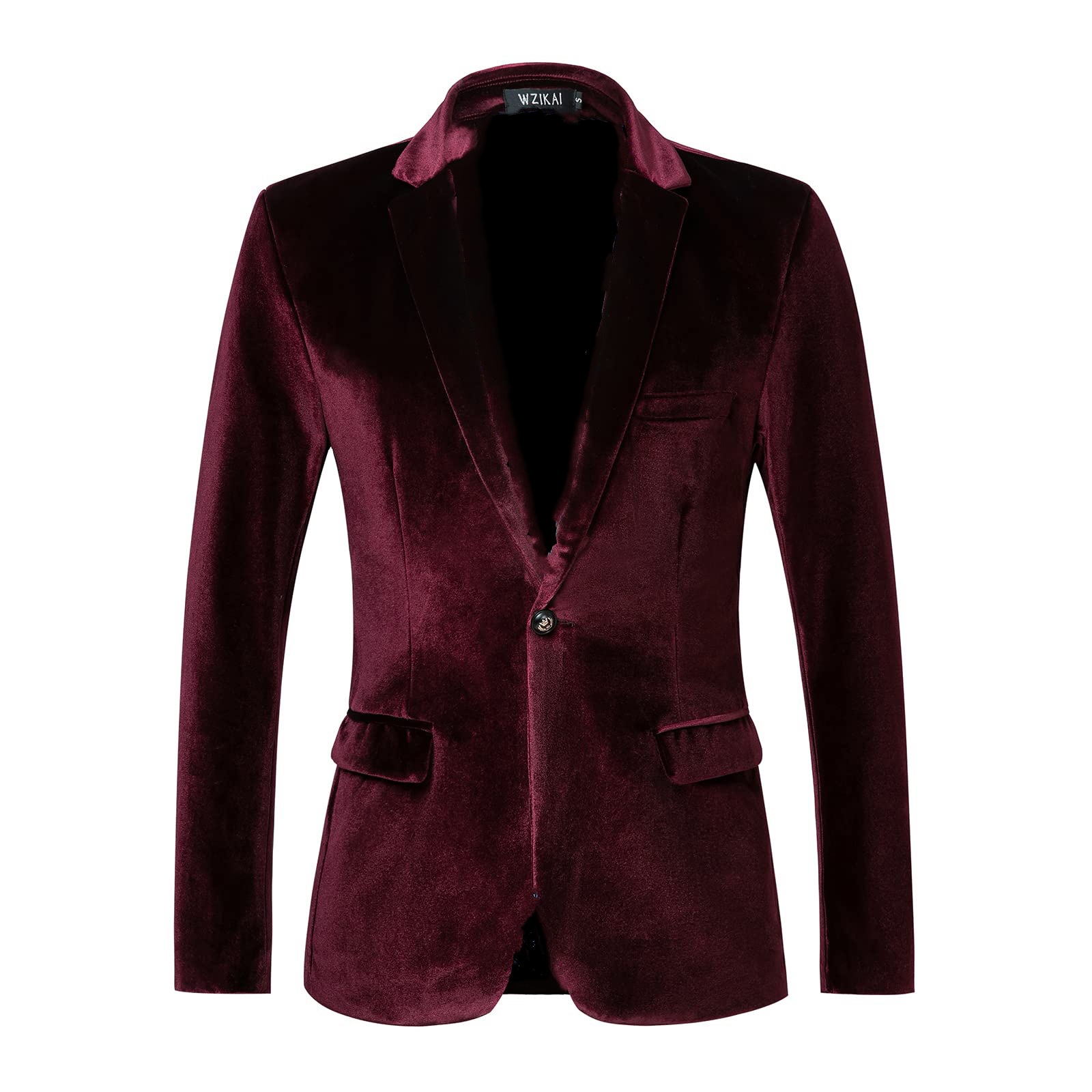 Men's Slim Fit Velvet Blazer J - đánh giá và giá Formal Men Party Wear Jacket