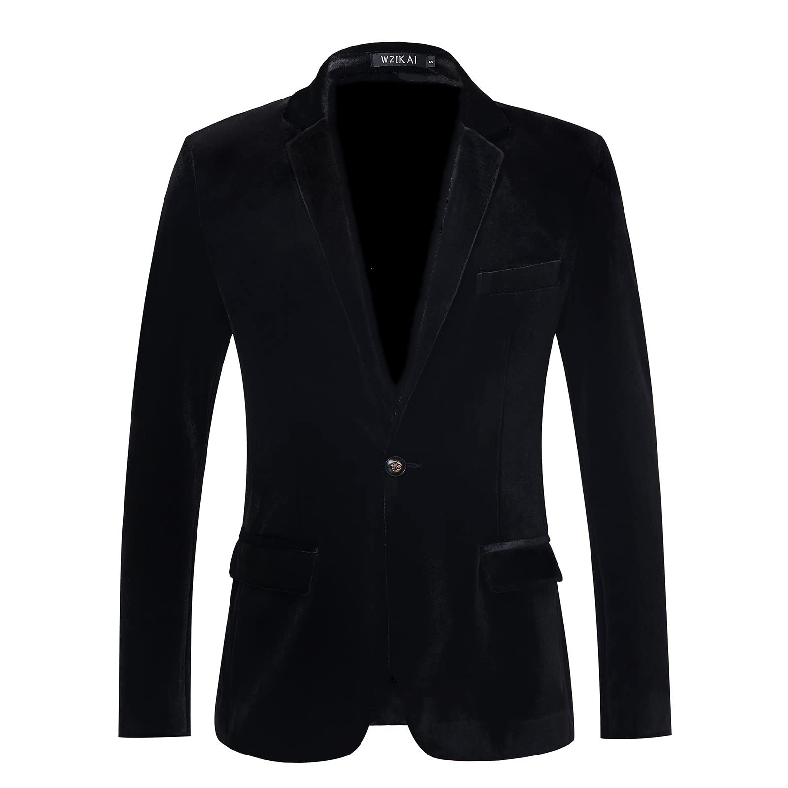Men's Slim Fit Velvet Blazer J - đánh giá và giá Formal Men Party Wear Jacket