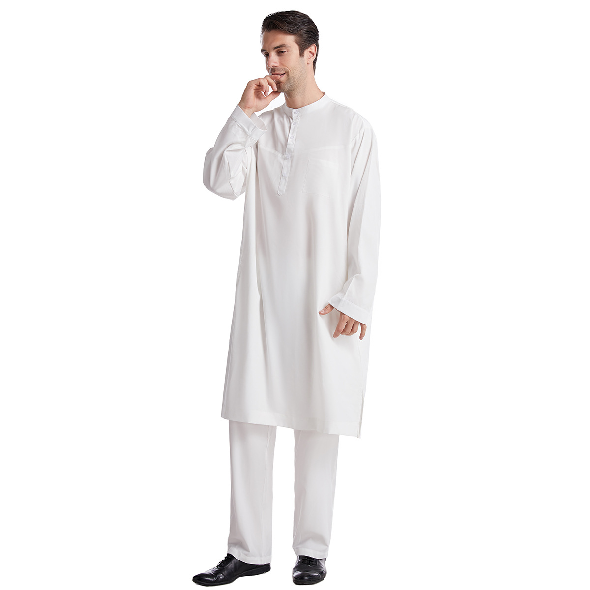 Muslim Men Jubba Thobe 2 Pice  - đánh giá và giá Men Formal Wear 2025