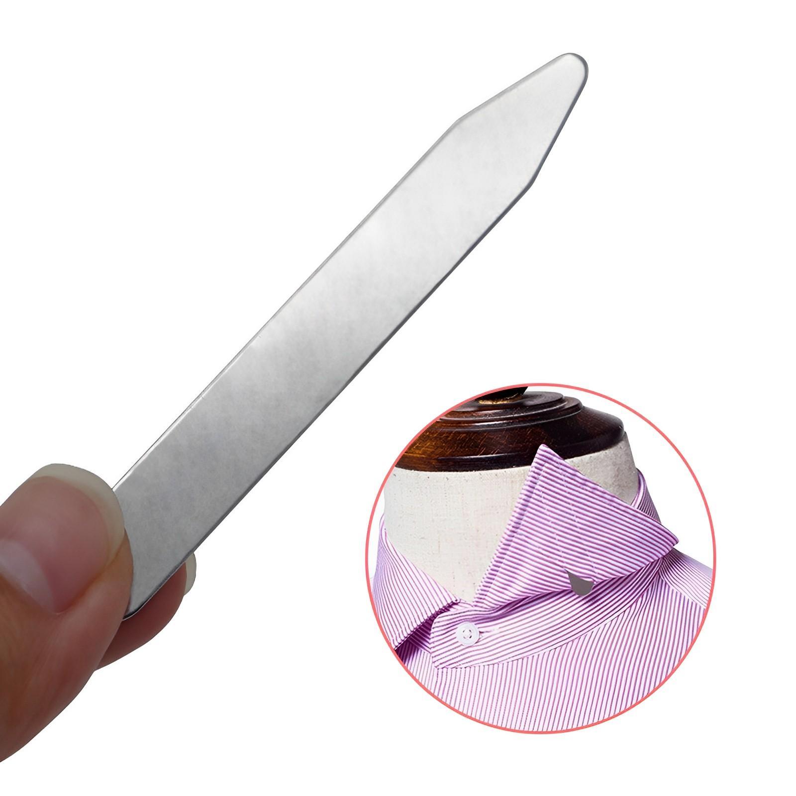 Collar Stays Men’s Dress Shirt - đánh giá và giá Collar Stay Metal