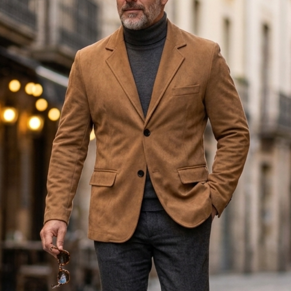 Men's Vintage Smart Casual Sue - đánh giá và giá Men Formal Wear Office