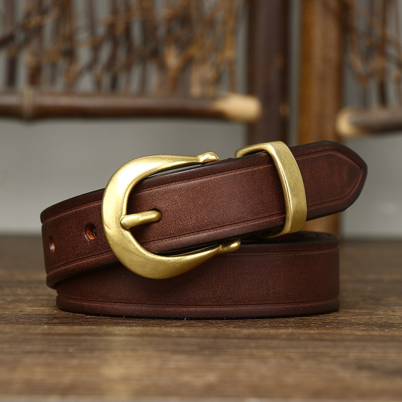 85-120cm Women Pure Real Cowhi - đánh giá và giá Formal Belt Leather Thin