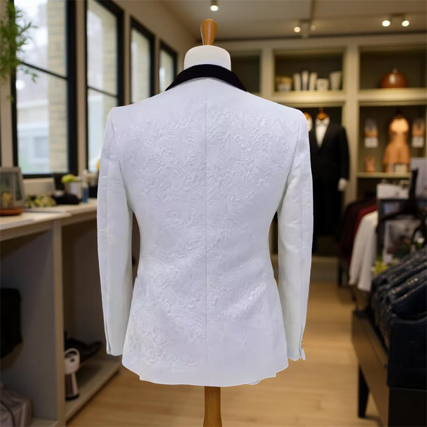 3 Pcs Floral Wedding Suits for - đánh giá và giá Men Formal Wear 2025