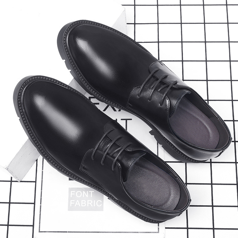 Mens Black Leather Lace Up Dre - đánh giá và giá Men Formal Wear Office