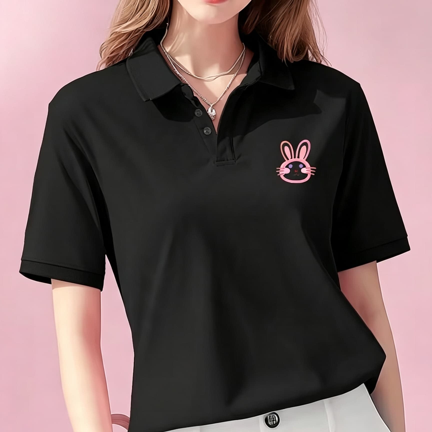 Unisex Black Lapel Collar Polo - đánh giá và giá Men Formal Wear Top